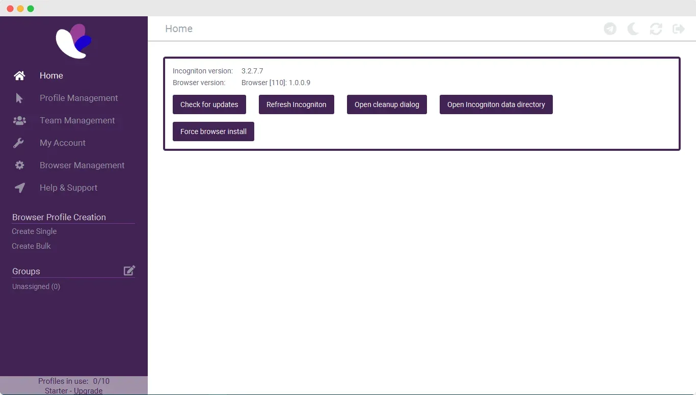 Недостатки бесплатного браузера Antidetect Browser Incogniton